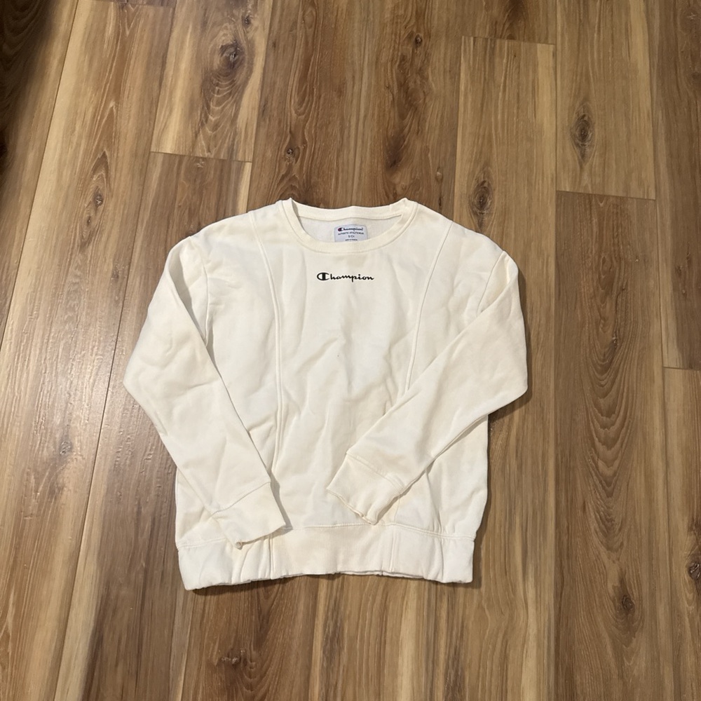 Champion white sweater